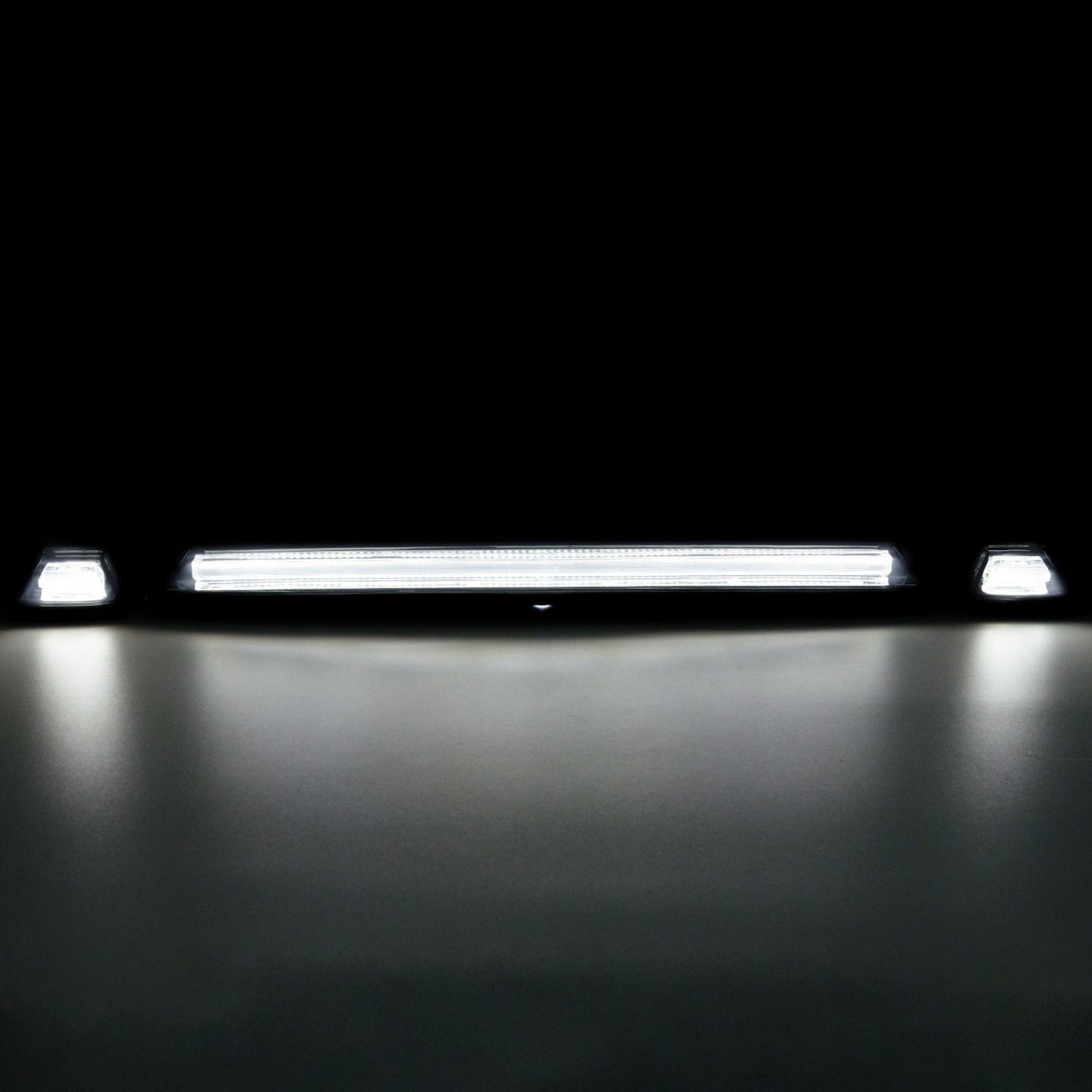 2020-2026+ GMC Chevy HD Smoked White Amber LED Roof Cab Lights