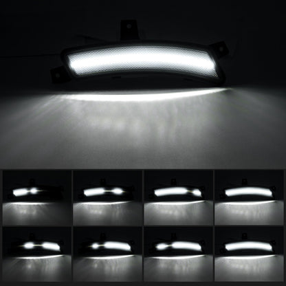 2025+ Yukon, Tahoe, Escalade: White Animated LED Side Marker, Smoked Lens