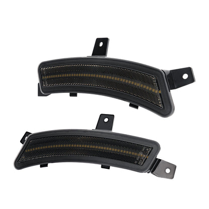 2025+ Yukon, Tahoe, Escalade: White Animated LED Side Marker, Smoked Lens