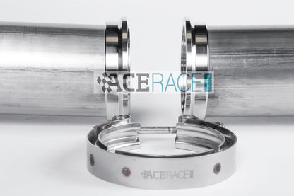 2.500" V-Band Assembly Mild Steel/Stainless Combination - Standard Clamp