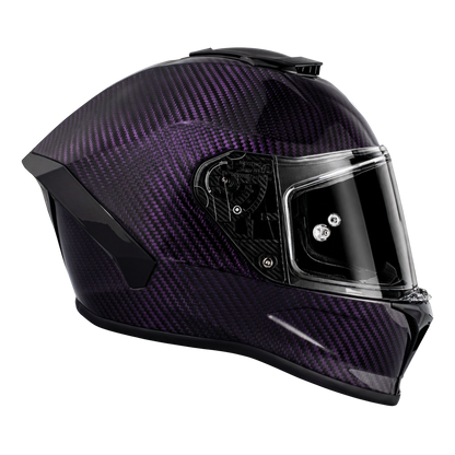 D.O.T. & ECE Daytona Viper- Purple Carbon Fiber
