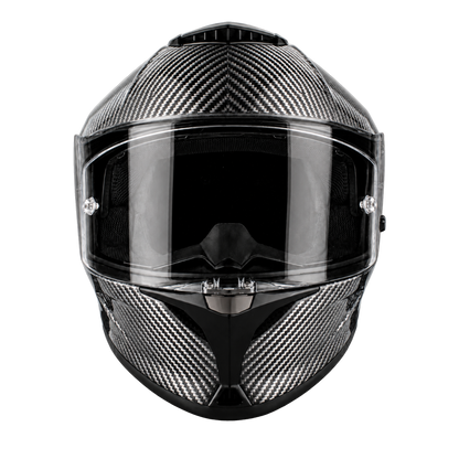 D.O.T. & ECE Daytona Viper- Silver Carbon Fiber