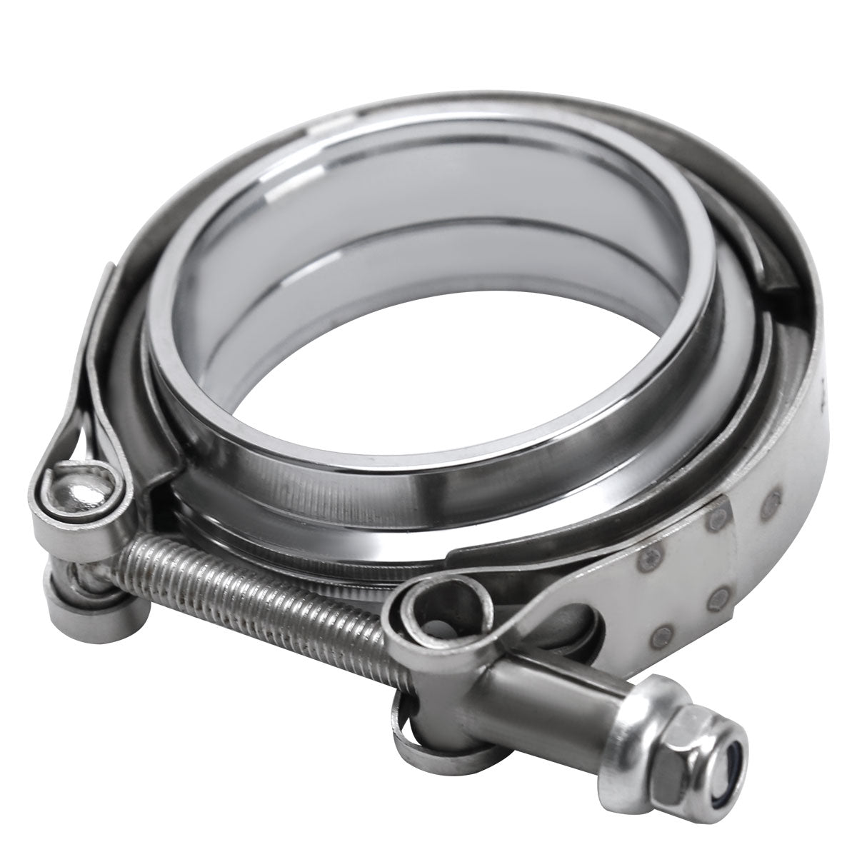 Universal 2.5" Mild Steel V-Band Clamp Assembly