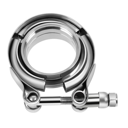 2.5" V-Band Clamp & Flange Set Stainless Steel