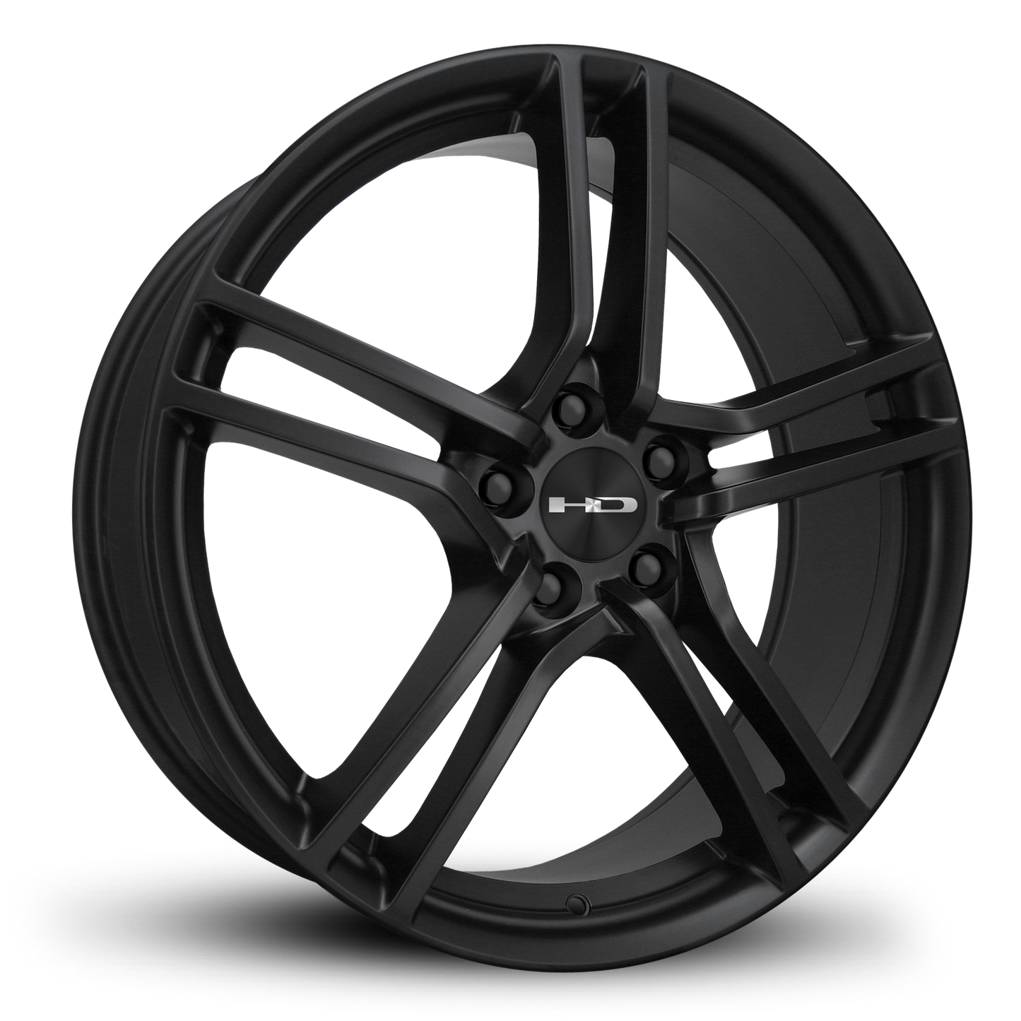 HD Wheels Vento 18x7.5 +38 5x114.3mm 73.1mm Satin Black