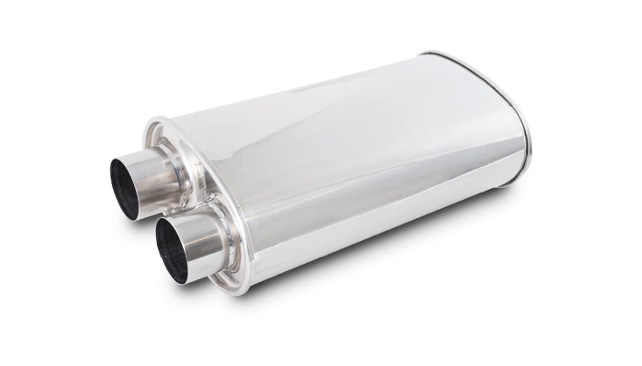 STREETPOWER OVAL MUFFLER 2.50