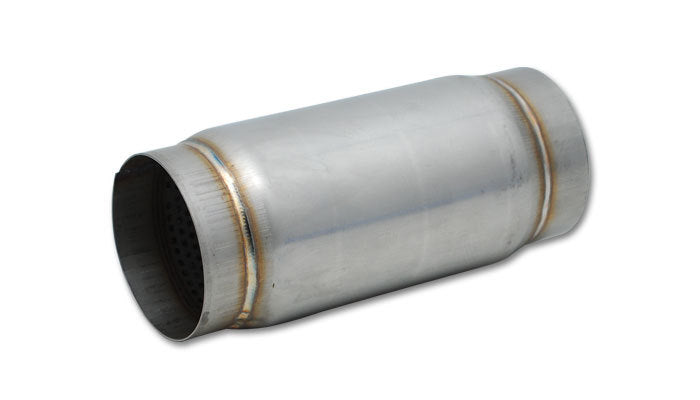 MUFFLER RACE ROUND SS 3.5IN CT