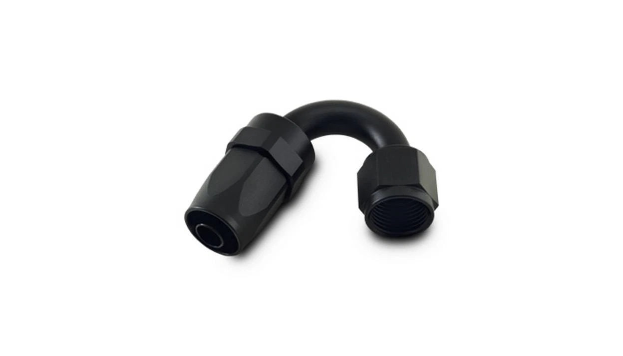 150 Degree Hose End Fitt ing; Hose Size: -8 AN