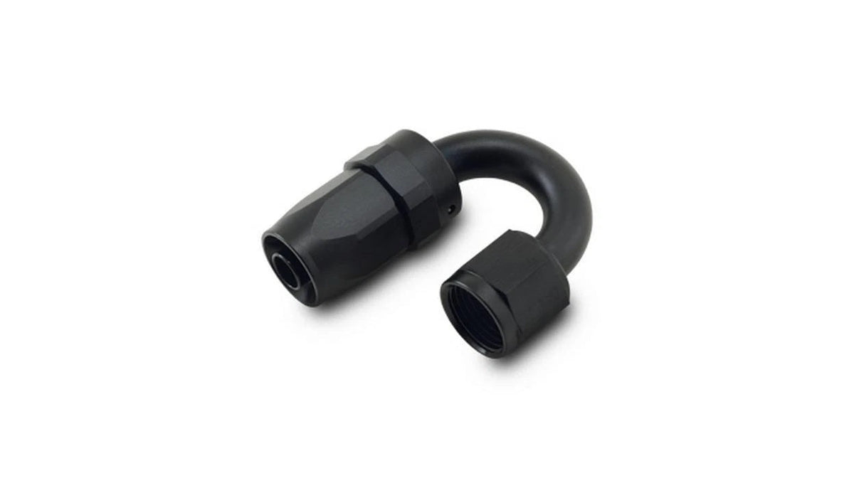 ALUM. 180 DEG. HOSE END FIT.