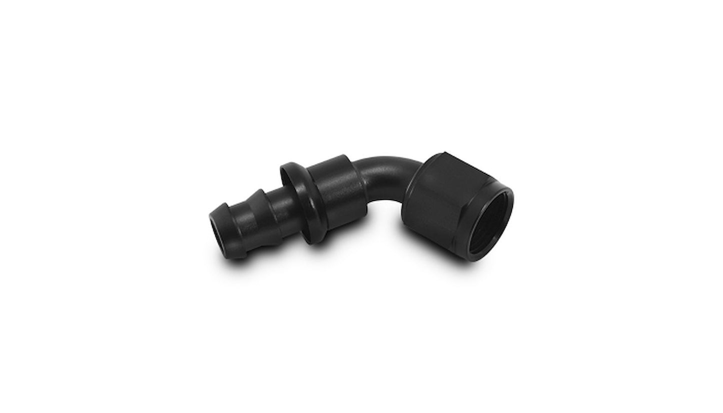 Push-On 60 Degree Hose End Elbow Fitting -8