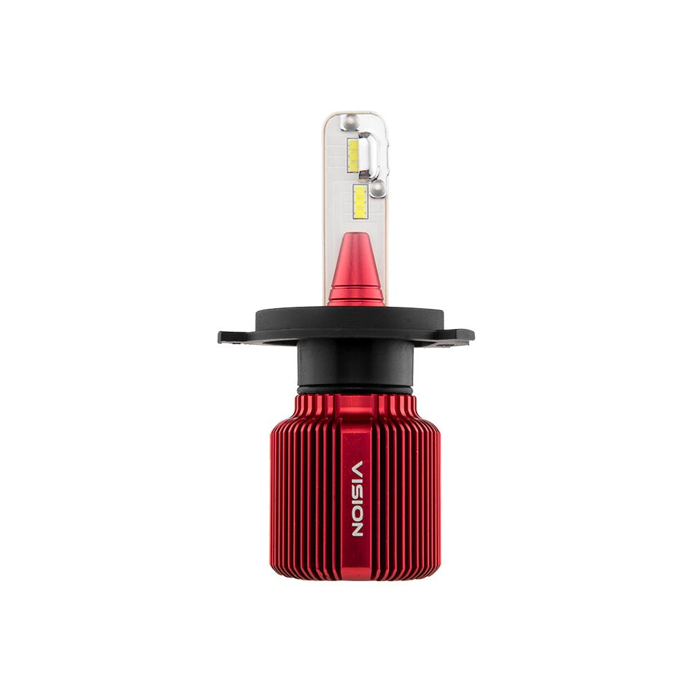 VISION H4 High/Low CSP LED Conversion Kit 6500K White 8000/5000 Lumens 50/30 Watts