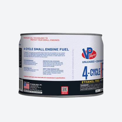 VP Racing 4-Cycle Fuel: Ethanol-Free Small Engine Fuel