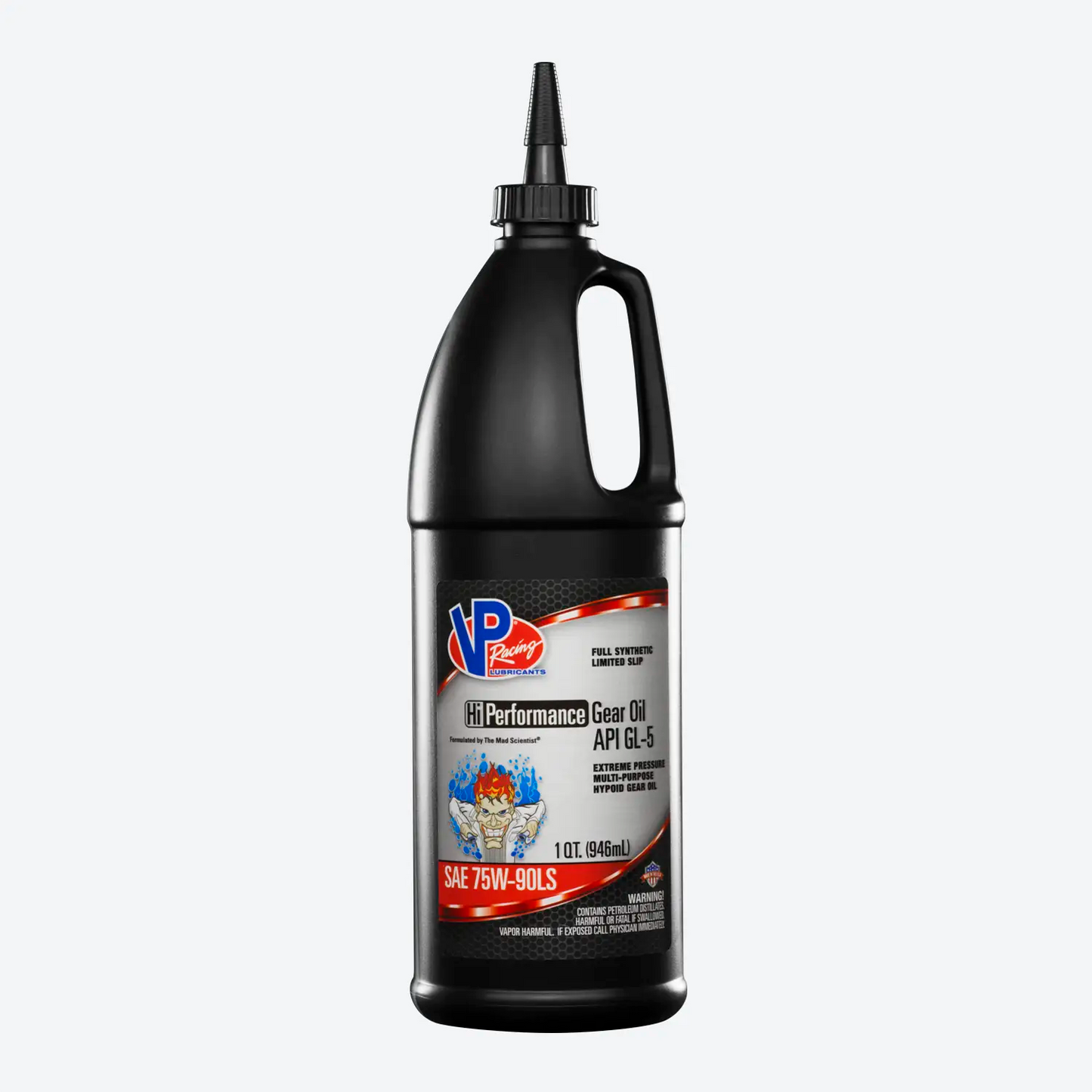 Hi-Performance 75W90 Gear Oil - Limited Slip, Full-Synthetic GL5
