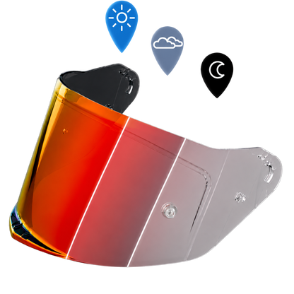 Viper Shield Outer- Photochromic Red