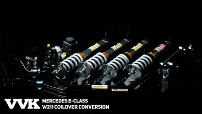Mercedes E-Class W211 Coilovers (E200, E230, E240, E280, E320, E350, E350 CGI, E500, E550, E55 AMG, E63 AMG, 4MATIC, CDI, NGT, BlueTEC)