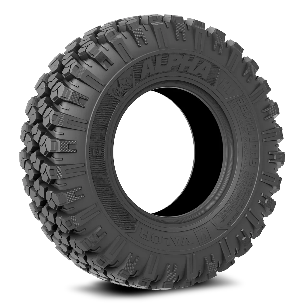 Alpha UTV Tires - Made in USA 35x10.00r15 STICKY - Set of 4