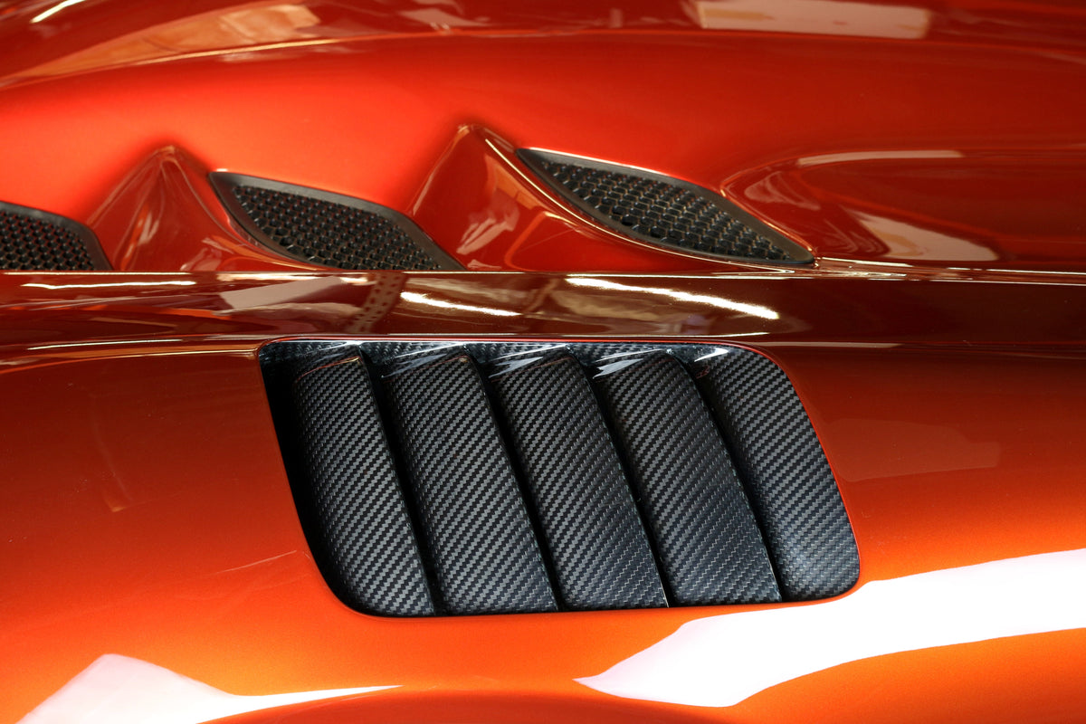 Carbon Fiber Front Fender Vents - Dodge Viper ACR Extreme 2015 - 2017