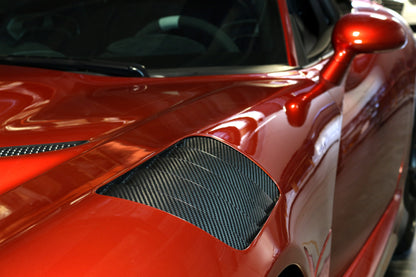 Carbon Fiber Front Fender Vents - Dodge Viper ACR Extreme 2015 - 2017