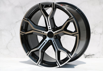 20" W702 Staggered Wheels fits BMW 5x120 5 Series 6 Series 7 Series X Series X5 X6