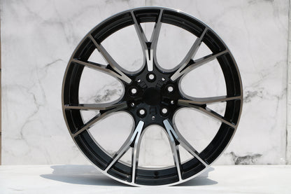20" W712 Staggered Wheels fits BMW 5x120 3 Series 4 Series 5 Series 7 Series