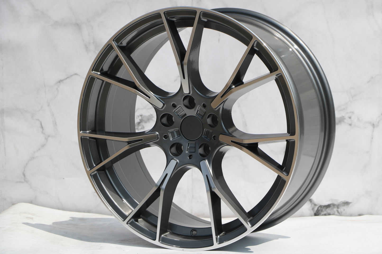 20" W712 Staggered Wheels fits BMW 5x120 3 Series 4 Series 5 Series 7 Series