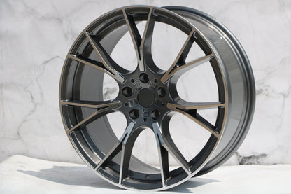 20" W712 Staggered Wheels fits BMW 5x120 3 Series 4 Series 5 Series 7 Series