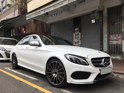 17" Multispoke Style Wheels fits Mercedes Benz C230 C250 C280 C300 C350 CLA250 E300 E320 E350 E450 E500 E550 GLA250 W204 W205