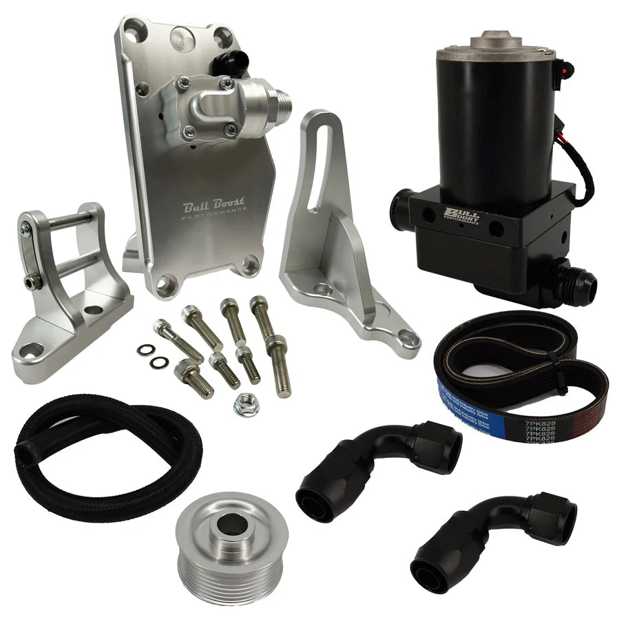 BULL BOOST PERFORMANCE Billet K20 K24 K Series Electric Water Pump Plate Kit