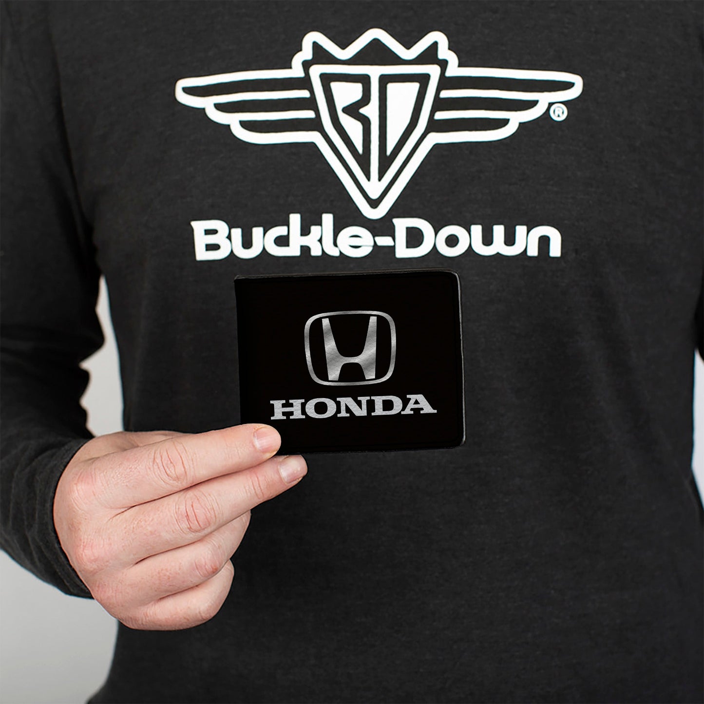 Bi-Fold Wallet - Honda Black Silver