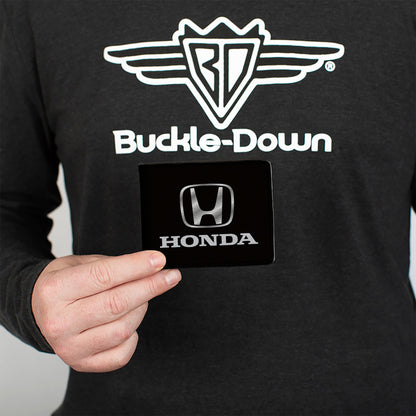 Bi-Fold Wallet - Honda Black Silver