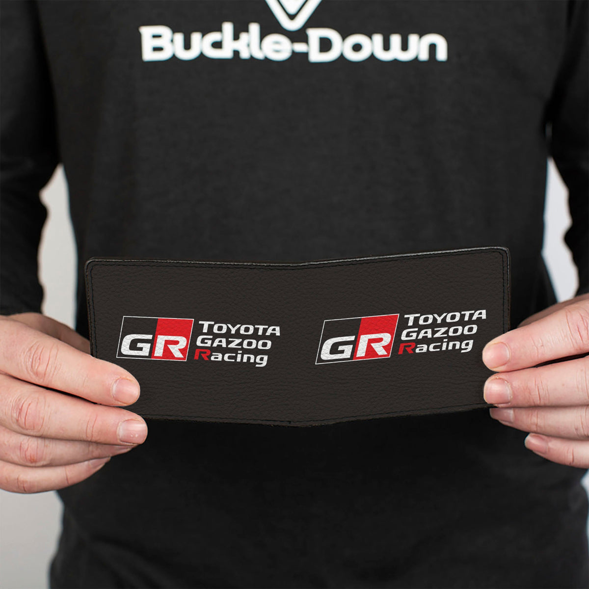 Bi-Fold Wallet - TOYOTA GAZOO RACING GR Logo Black/White/Red