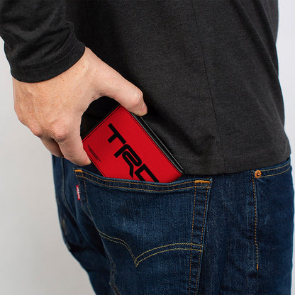 Bi-Fold Wallet - Toyota Racing Development TRD Logo Red/Black