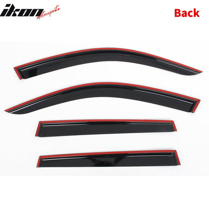 2018-2024 BMW G01 X3 4PCS Tape on Window Visors Vent Rain Sun Guards
