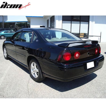 2000-2005 Chevy Impala Sedan Slim Style Smoke Window Visors Acrylic