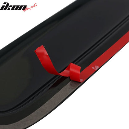 2009-2024 Dodge Ram 1500 Quad Cab Extended Pickup Window Visor Acrylic