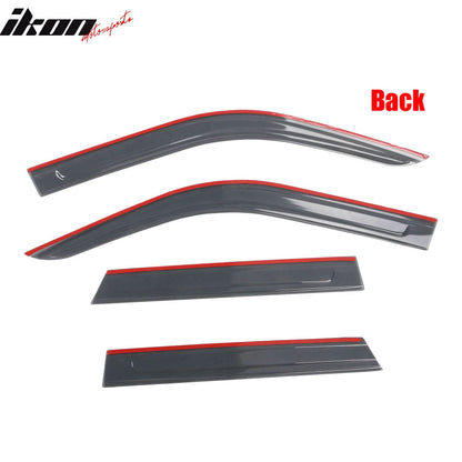 2021-2025 Ford Bronco Sport Window Visor OE Style Acrylic Rain Guard