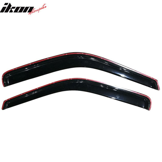 1999-2016 Ford F250-F550 Super Duty Standard Cab Tape On Window Visors
