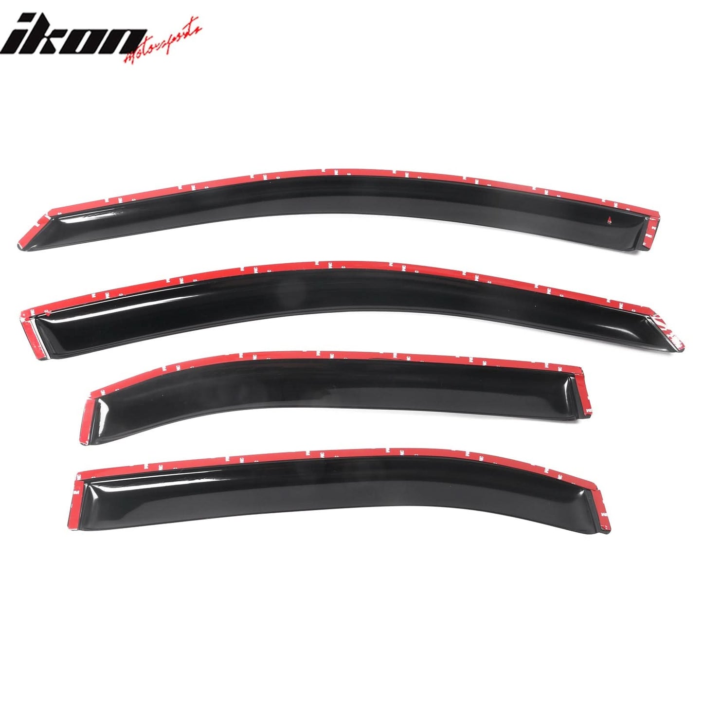 2006-2012 Ford Fusion 06-10 Mercury Milan Tape on Visor Window Acrylic