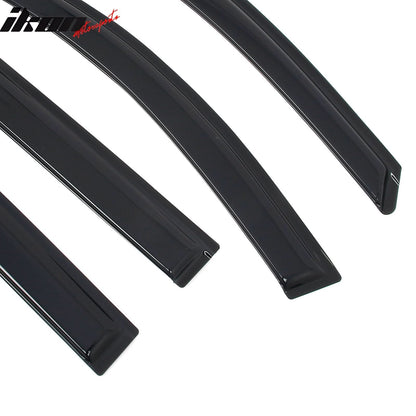 2018-2024 GMC Terrain 4PCS Tape on Window Visors Vent Rain Sun Guards