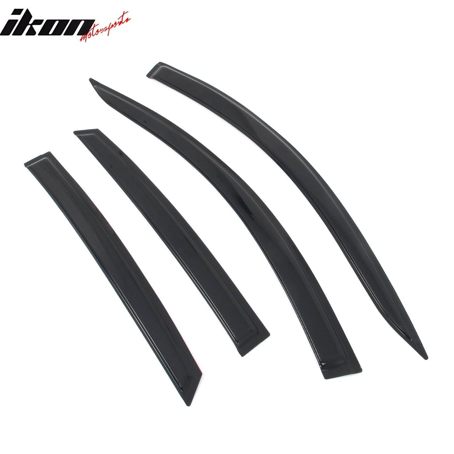 2018-2025 Honda Accord 4PCS Tape on Window Visors Vent Rain Sun Guards