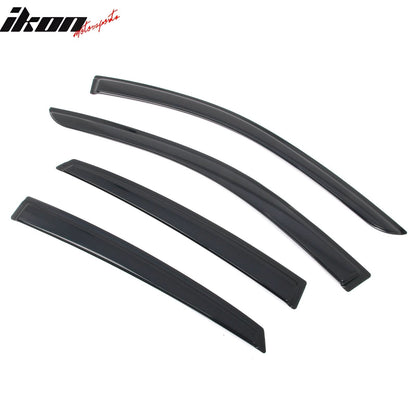 2022-2025 Infiniti QX55 4PC Tape on Window Visors Vent Rain Sun Guards