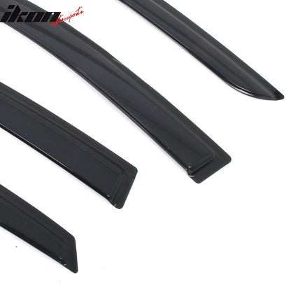 2022-2025 Infiniti QX55 4PC Tape on Window Visors Vent Rain Sun Guards
