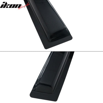 2014-2024 Jeep Cherokee Acrylic Window Visor Vent Rain Guard Deflector