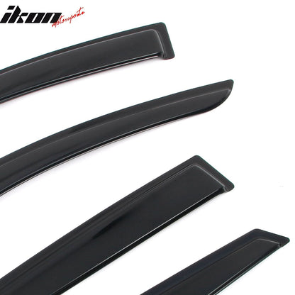 2021-2025 Kia K5 4PCS Tape on Window Visors Vent Rain Sun Wind Guards