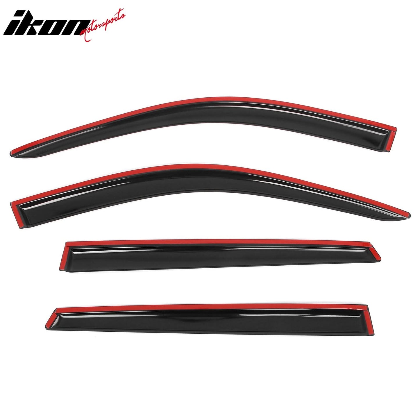 2021-2025 Kia Sorento 4PCS Tape on Window Visors Vent Rain Sun Guards