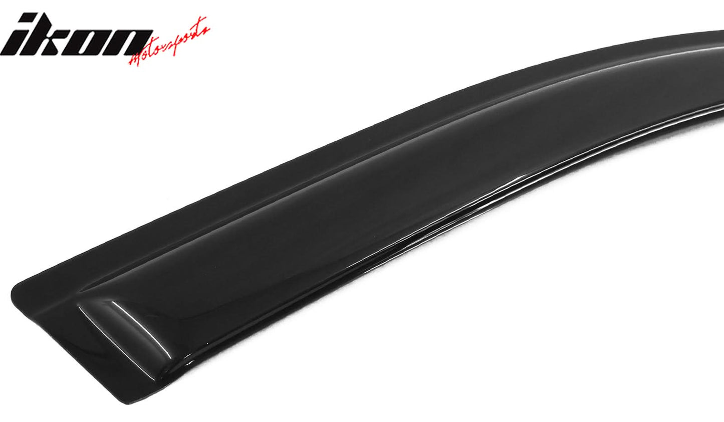 2020-2024 Kia Telluride Slim Style Black Window Visors Acrylic 4PCS
