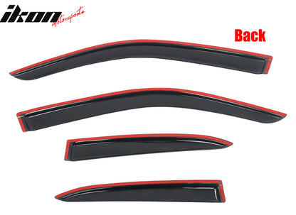 2019-2025 Lexus UX-Series 4PCS Tape on Window Visors Vent Rain Guards