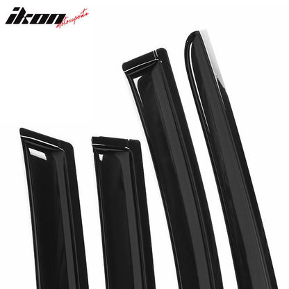 2015-2024 Nissan Murano Tape On Window Visors Rain Guard 4PC