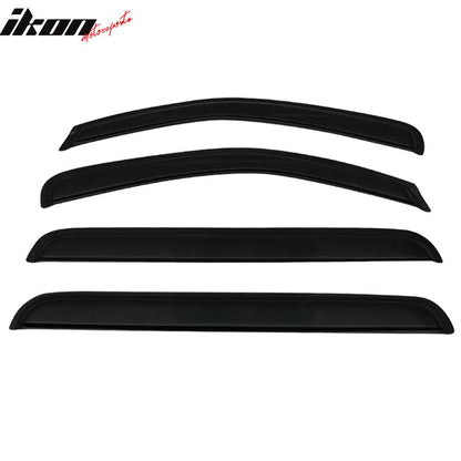 2005-2012 Nissan Pathfinder Smoke Tinted Visor Windows Rains Guards Ac