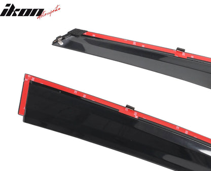 2014-2019 Toyota Highlander Acrylic 4PC Window Visors Tape On Guard